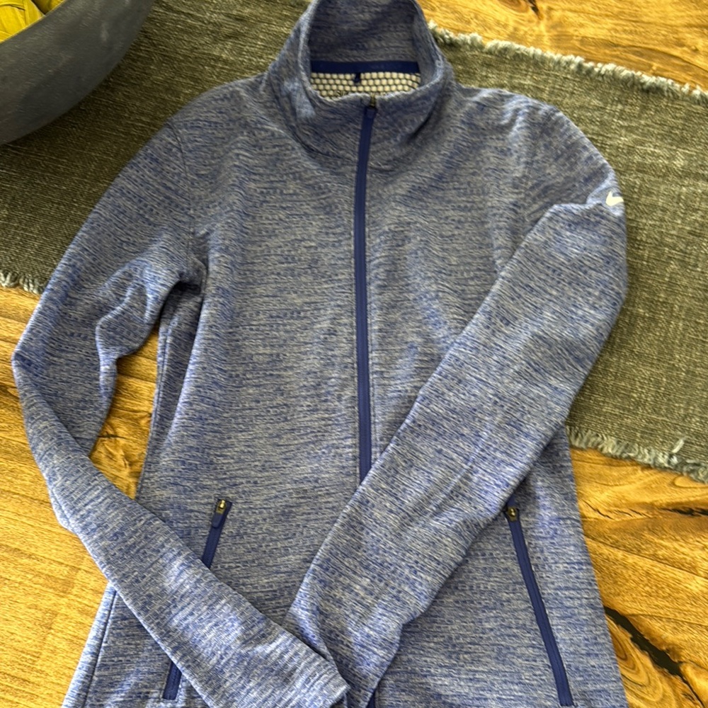 Nike Women's Blue Full-Zip Jacket